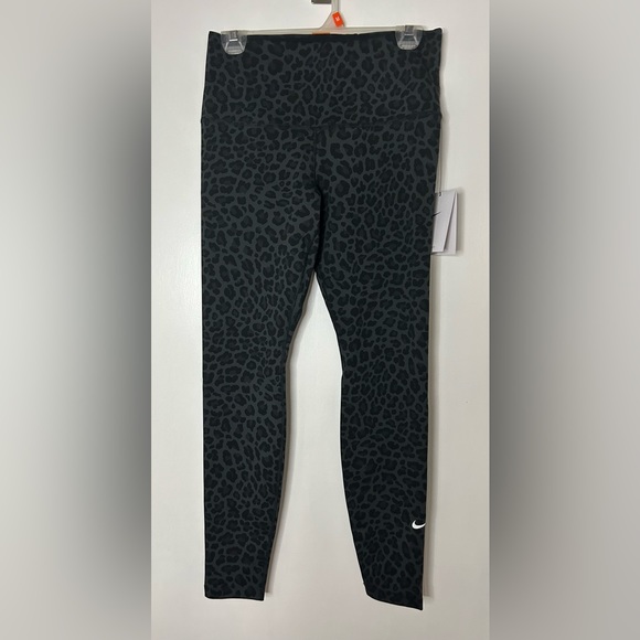 Nike Grey Leopard Leggings - Picture 11 of 11